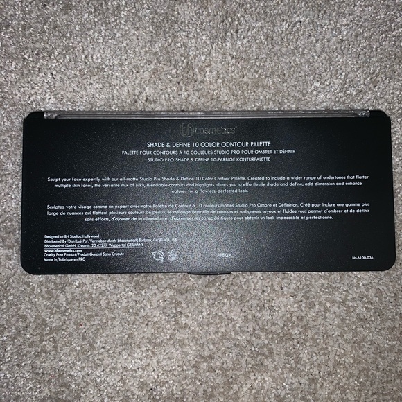 BH COSMETICS SHADE & DEFINE CONTOUR PALETTE - Picture 3 of 3